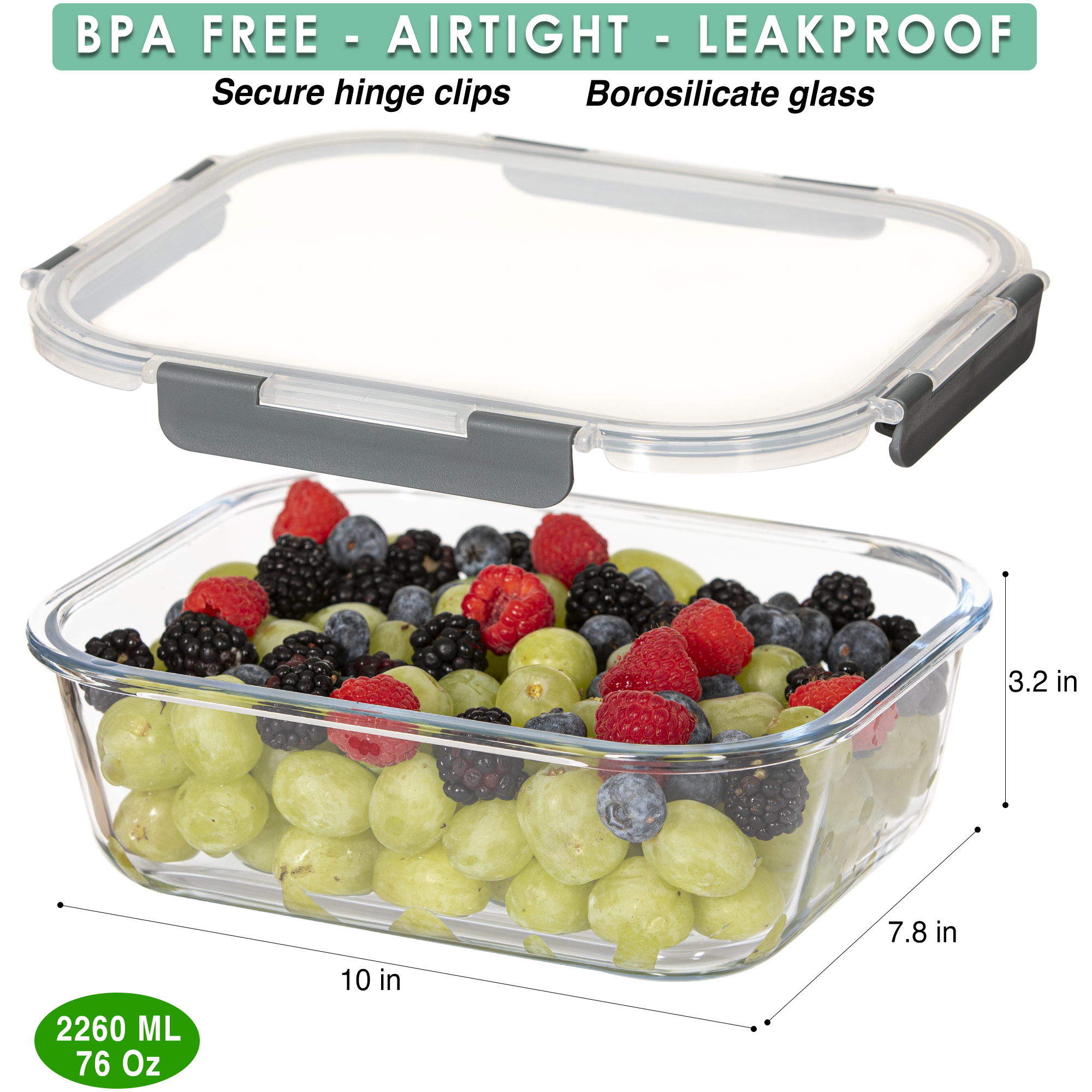 glass food storage containers